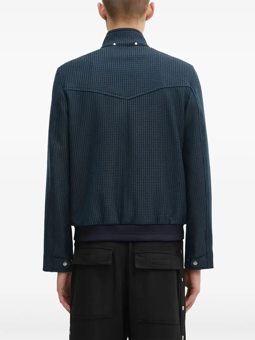 Paul Smith Bomberjack met rits Blauw