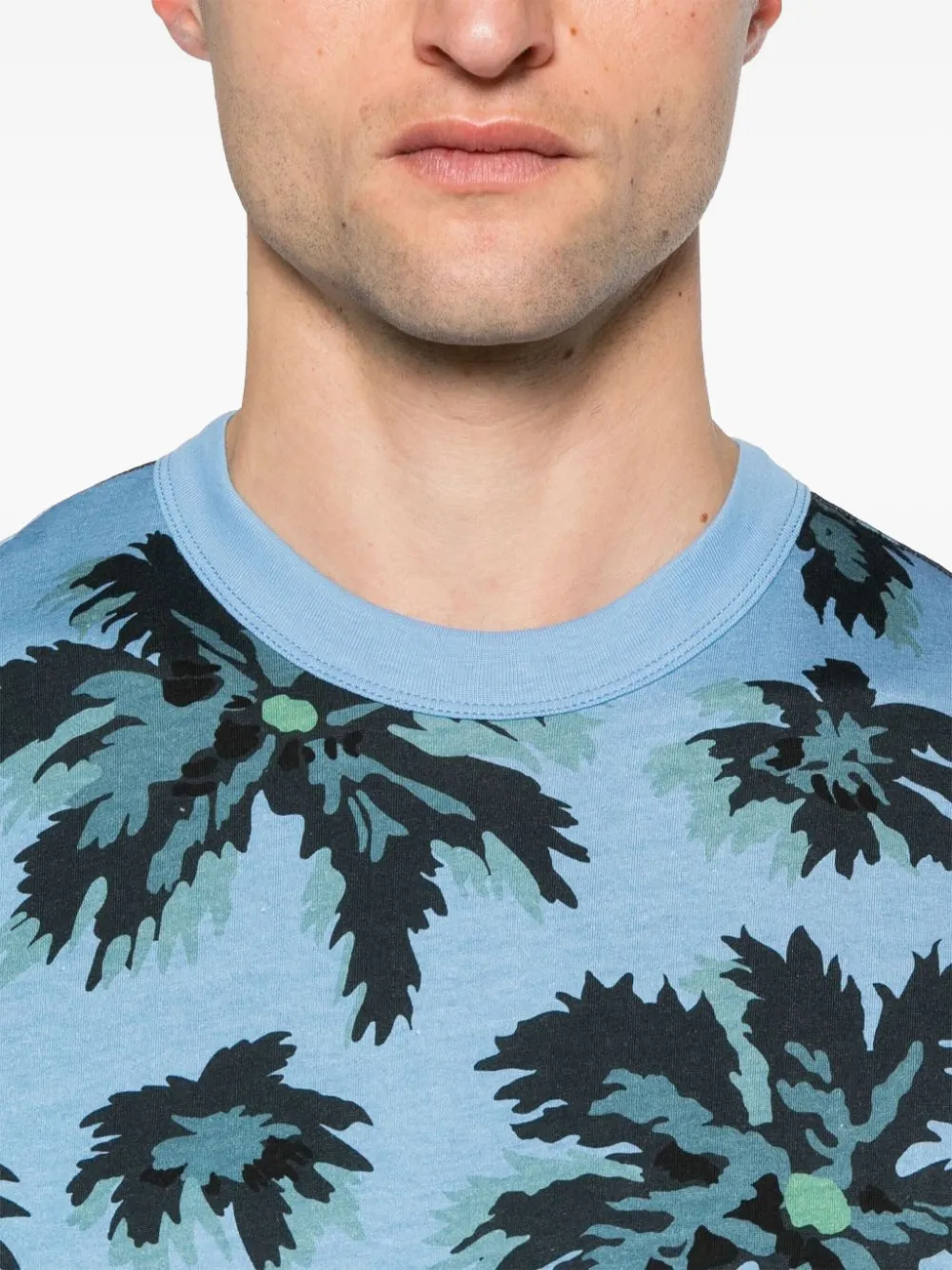 Paul Smith Short-sleeved T-shirt In Blue