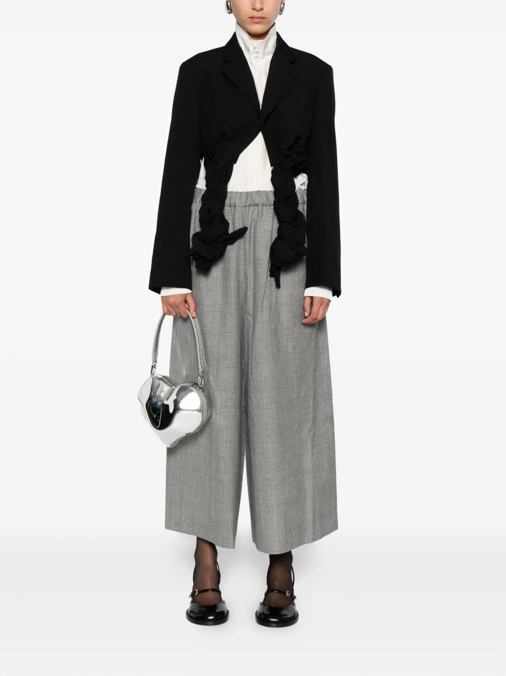 Comme Des Garçons braided-detail cropped jacket | Cropped Jackets | Image 2