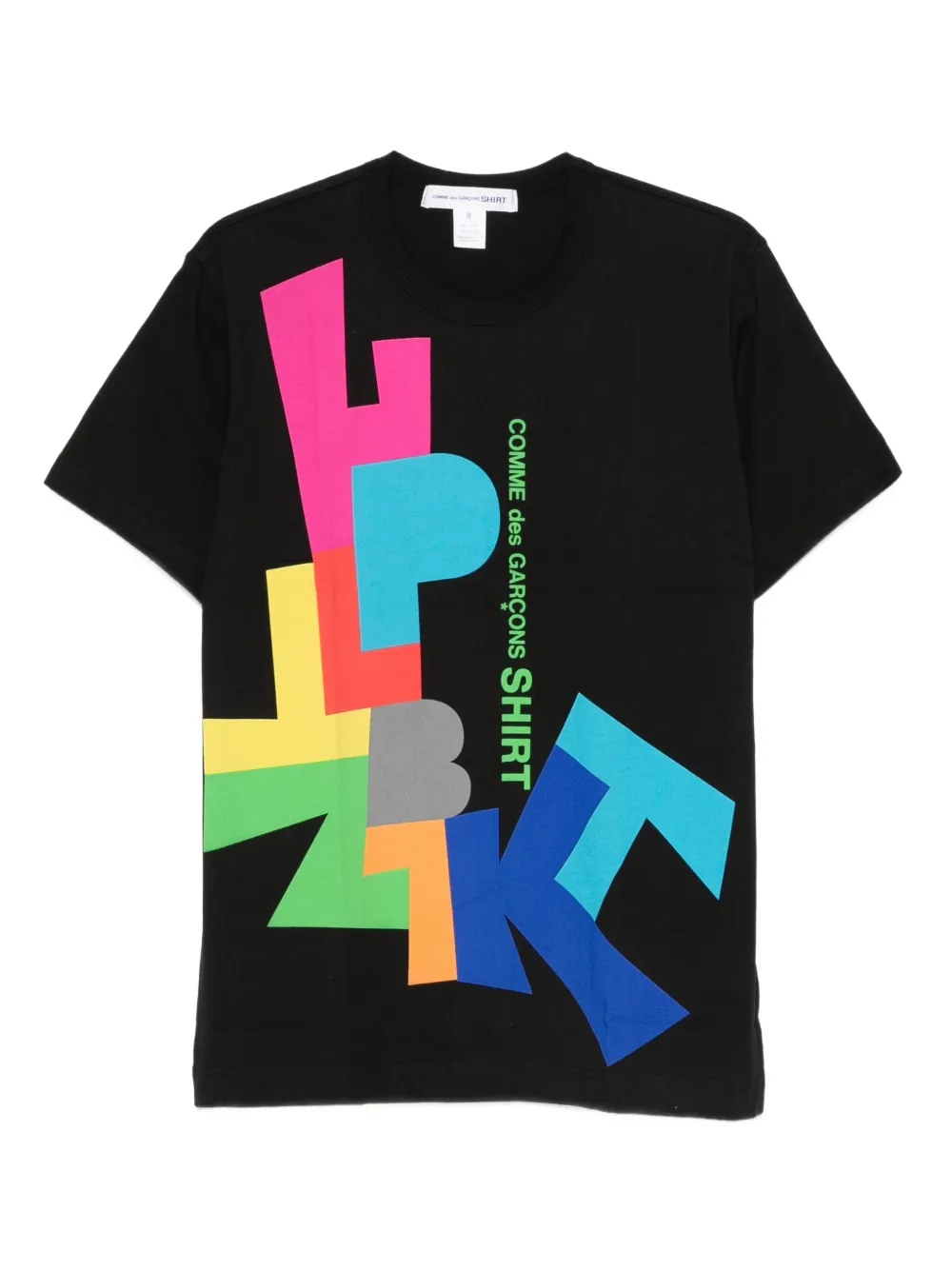 Comme Des Garçons Shirt graphic-print T-shirt – Black