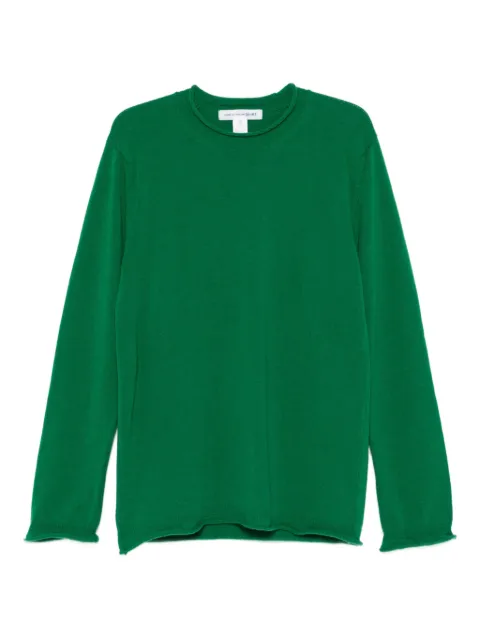 Comme Des Garçons Shirt round-neck wool sweater