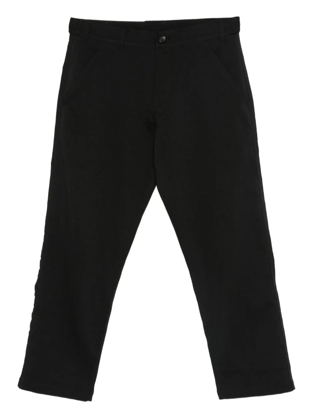 Comme Des Garçons Shirt button-fastening patch-pocket pants | Black | Image 1