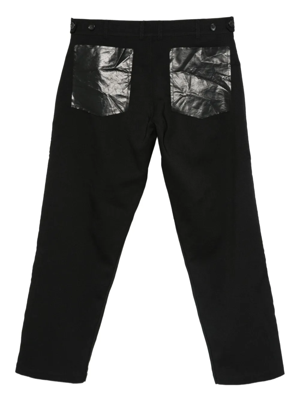 Comme Des Garçons Shirt button-fastening patch-pocket pants | Regular-Fit & Straight Leg Pants | Image 2