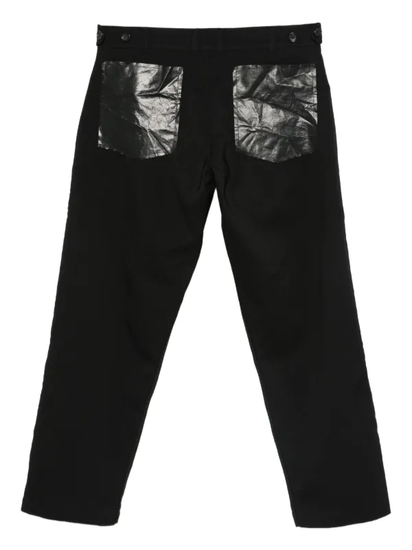 Comme Des Garçons Shirt パッチポケット パンツ | ブラック | FARFETCH JP