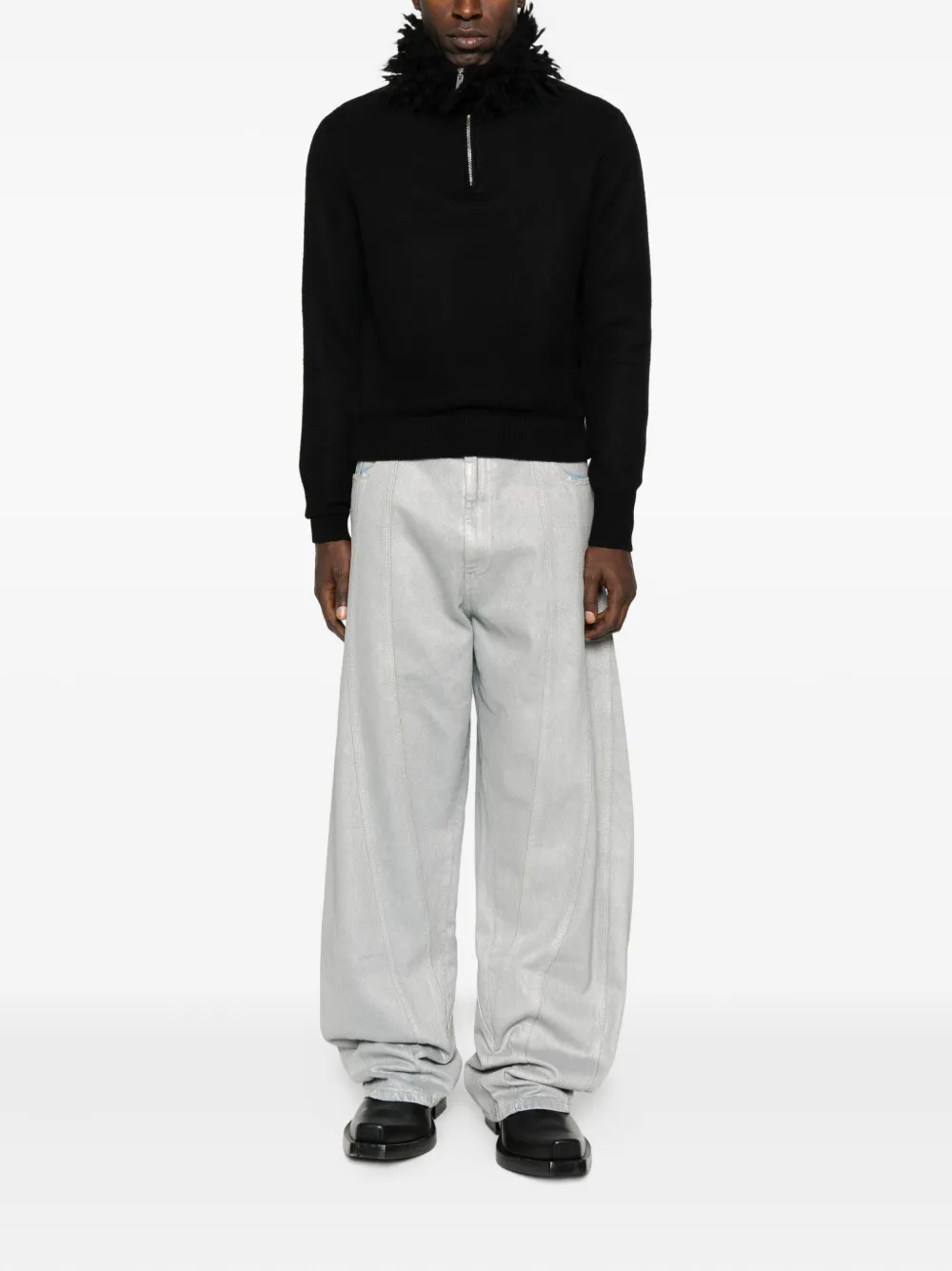 Mugler panelled jeans | Regular & Straight-Leg Jeans | Image 2