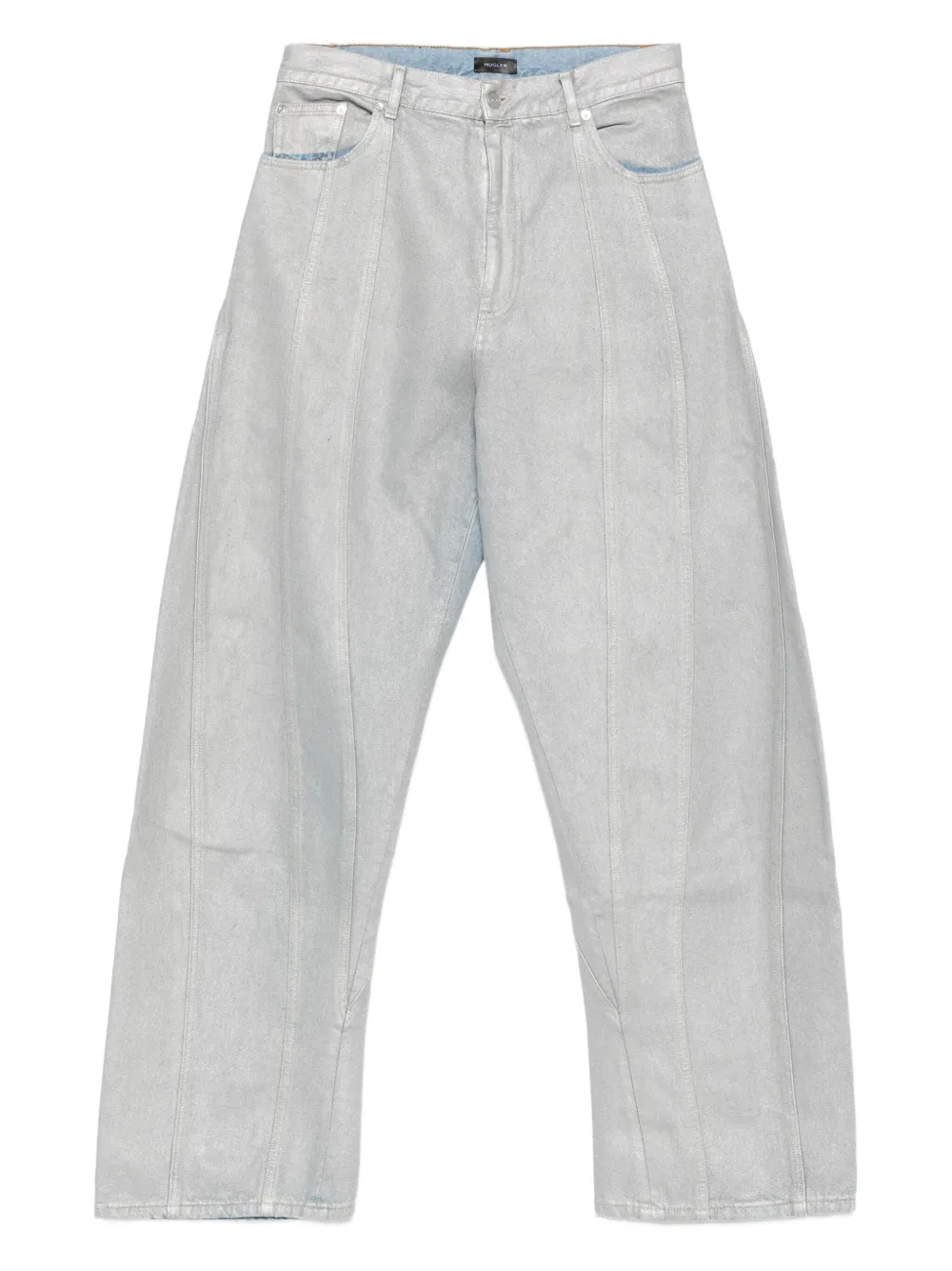 Mugler panelled jeans | Grey | Image 1