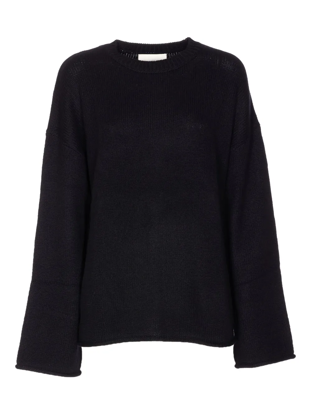 Lisa Yang Crew-neck Cashmere Sweater In Black