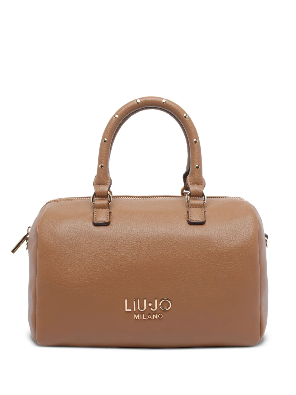 LIU JO studded-handle tote bag | Brown | Image 1