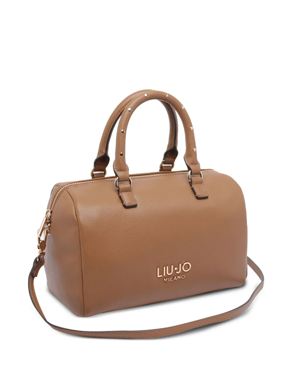 LIU JO Shopper met studs Bruin