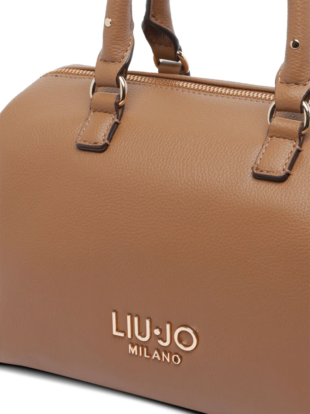 LIU JO Shopper met studs Bruin