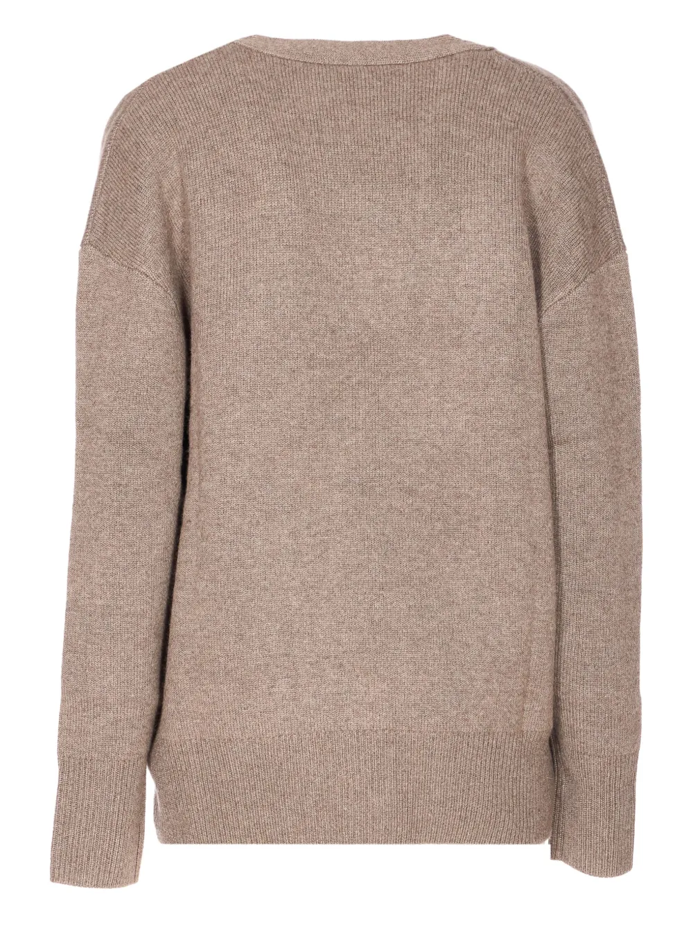 Lisa Yang V-neck Long Sleeve Knitwear Ii In Brown