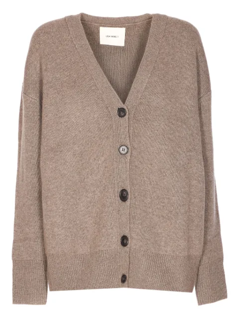 Lisa Yang Amery V-neck button cardigan