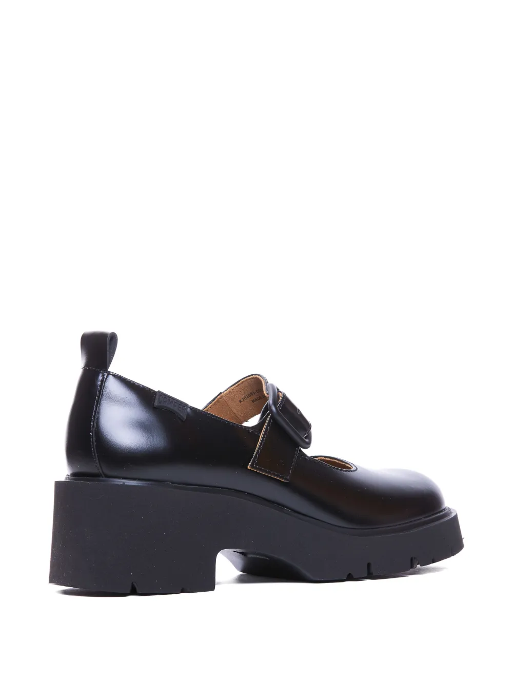 Camper Milah buckled platform loafers Black