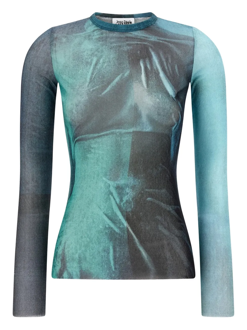 Jean Paul Gaultier long-sleeve top | Blue | Image 1