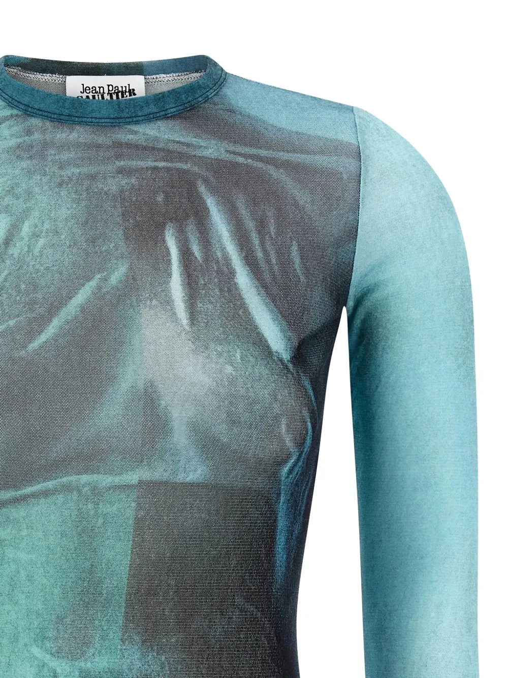 Jean Paul Gaultier Top met lange mouwen Blauw