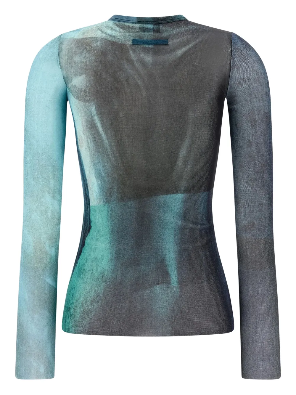 Jean Paul Gaultier Top met lange mouwen - Blauw