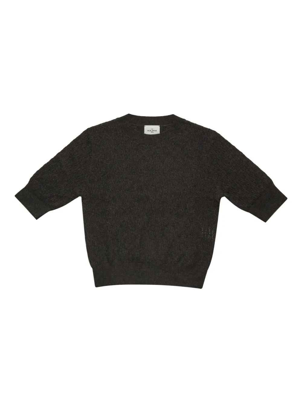 Le Kasha Tarbes Cashmere Top In Brown