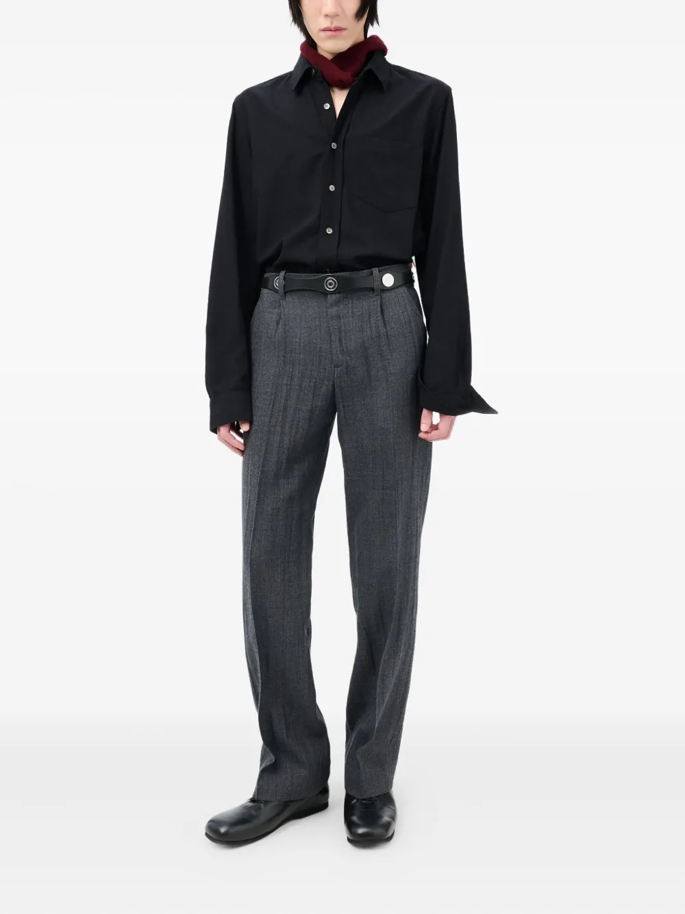 OUR LEGACY Straight broek - Grijs