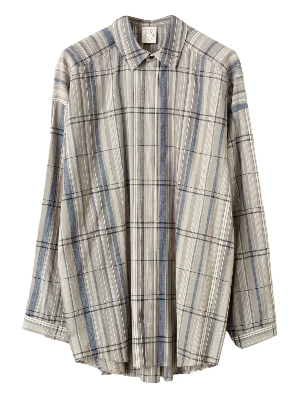 Jan Jan Van Essche plaid madras shirt - Marrone