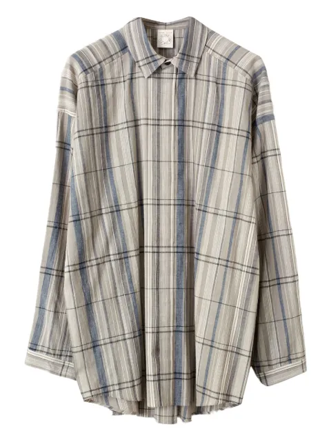 Jan Jan Van Essche plaid madras shirt