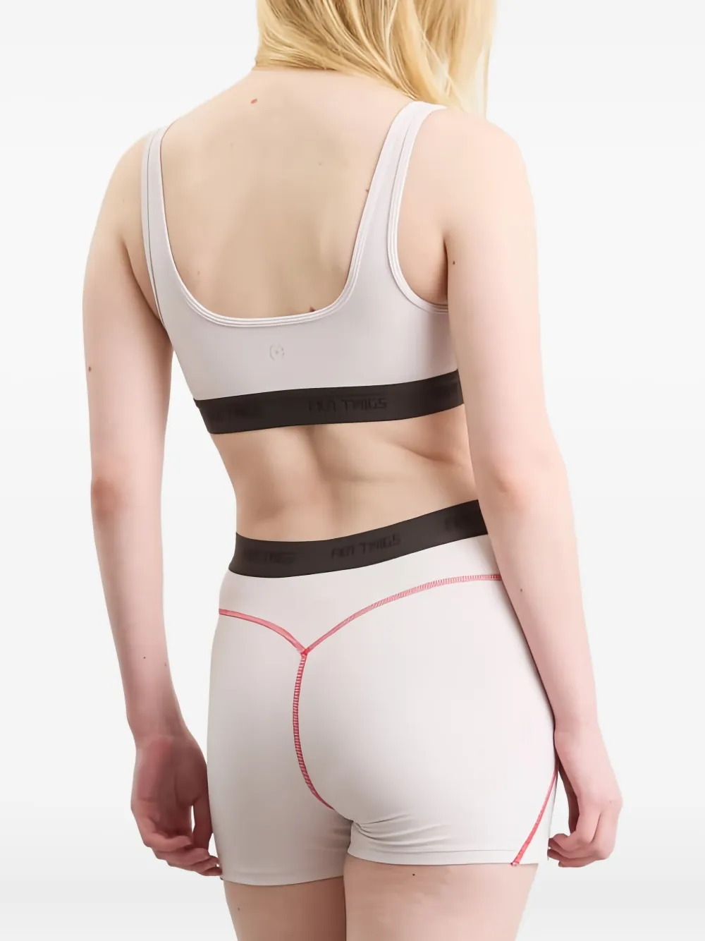 On Running Sport-bh met vierkante hals Roze