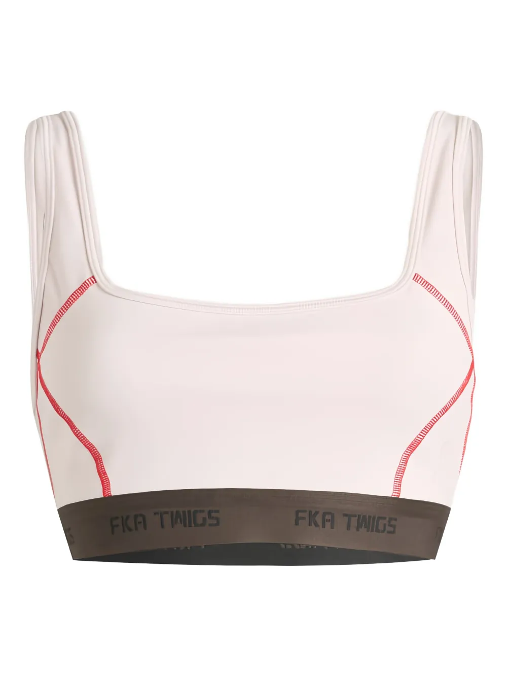 On Running square-neck sports bra | Pink | Image 1