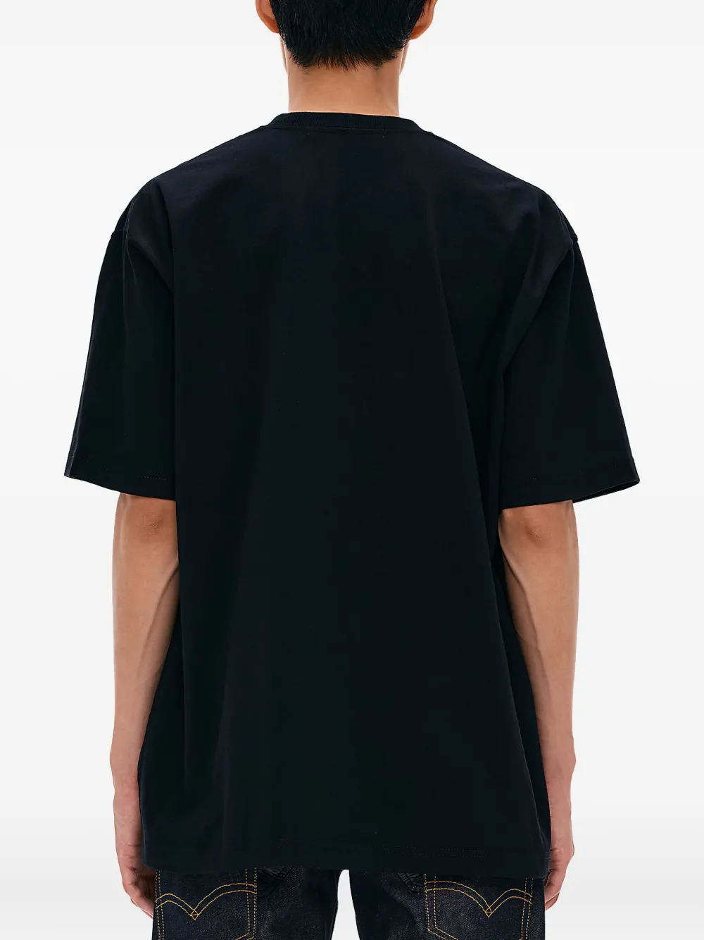 Junya Watanabe Crewneck T-shirt In Blue