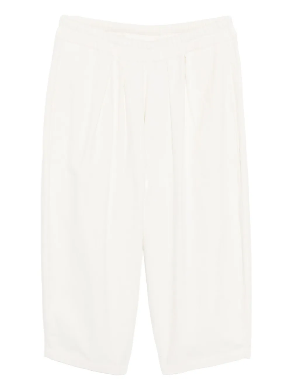 Egg pleated corduroy pants | Black | Image 1