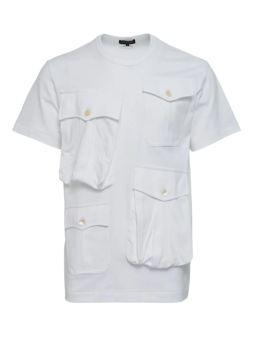Comme des Garçons Homme Plus pocket T-shirt | White | Image 1