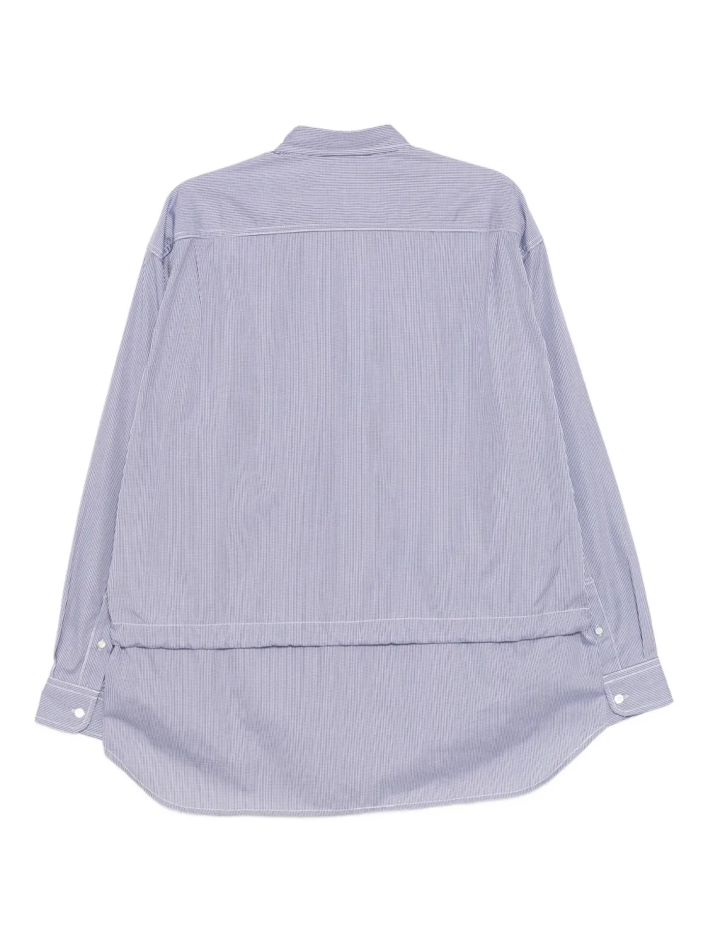 Comme des Garçons Homme checked shirt - Blauw
