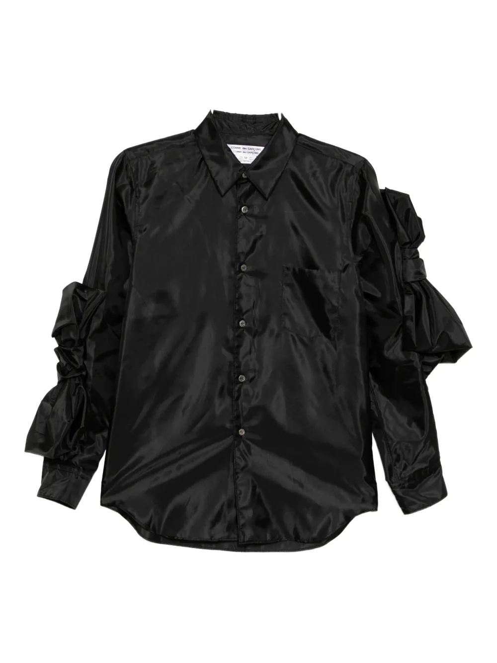 Comme Des Garçons Knot-detail Shirt In Multi
