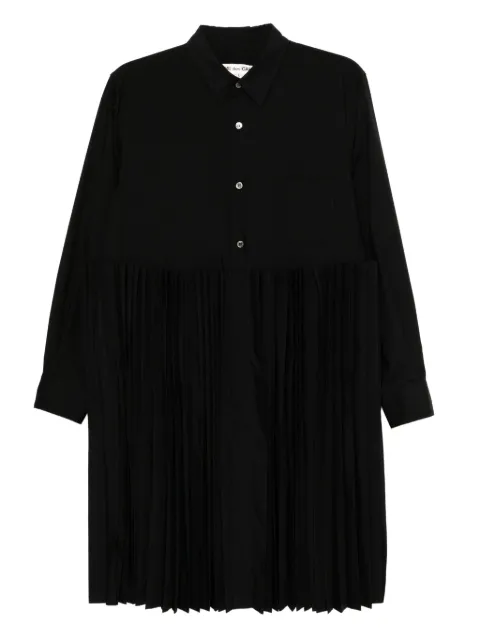 Comme Des Garçons Hemd mit Falten