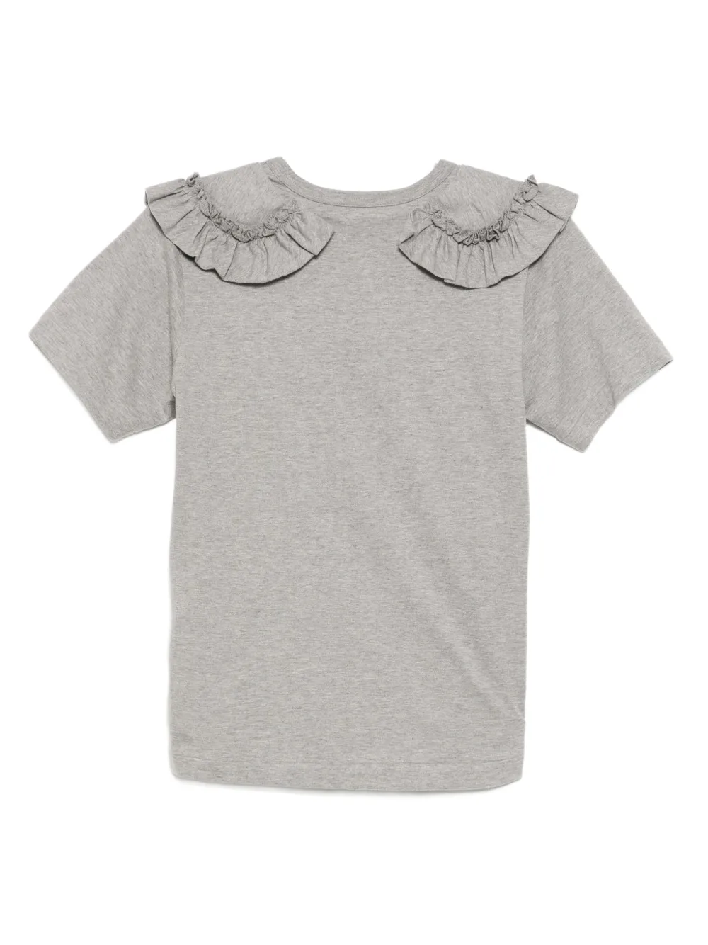 Comme Des Garçons Girl T-shirt met ruches Grijs