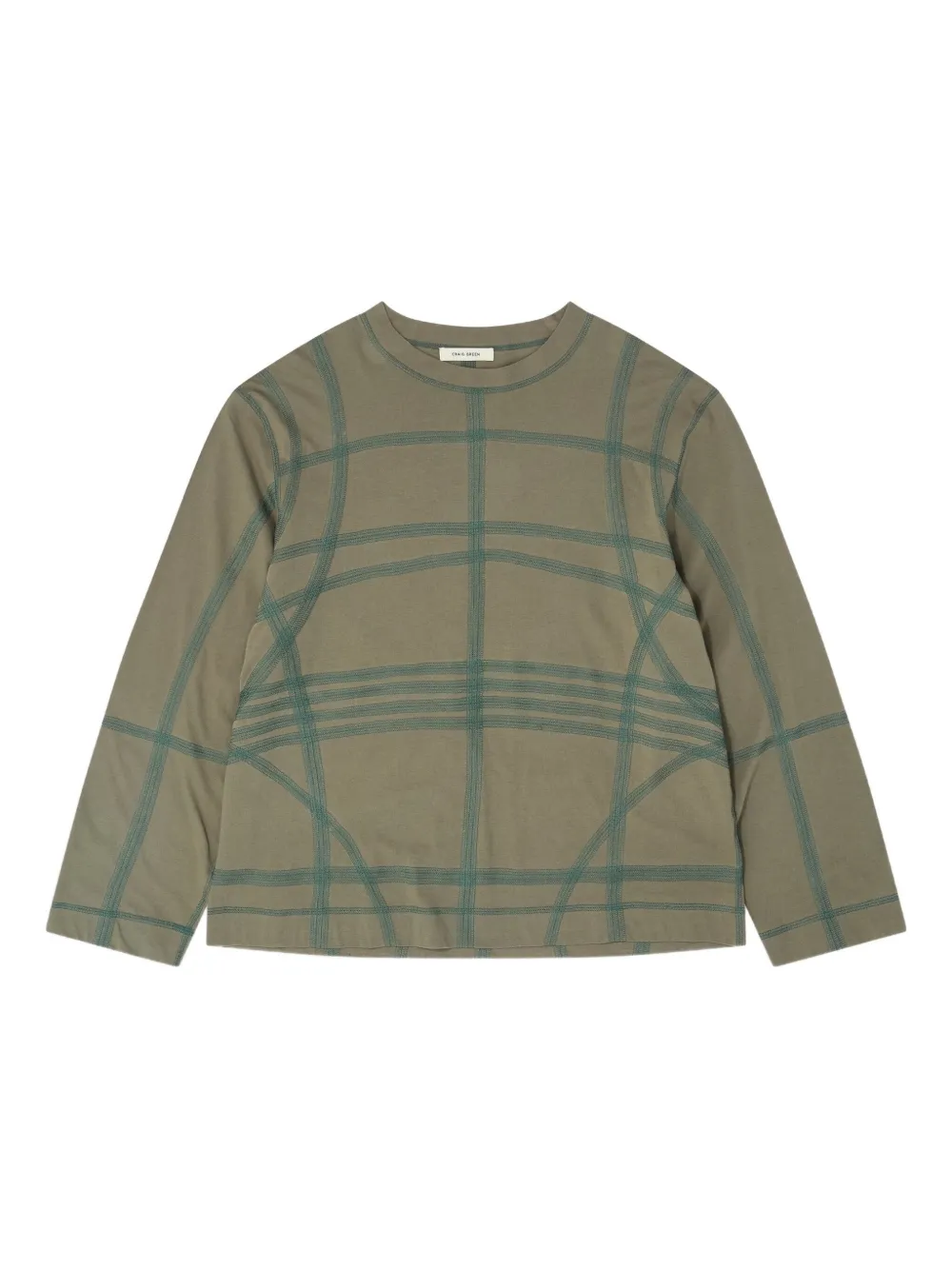 Craig Green playera Grid manga larga | verde | Image 1