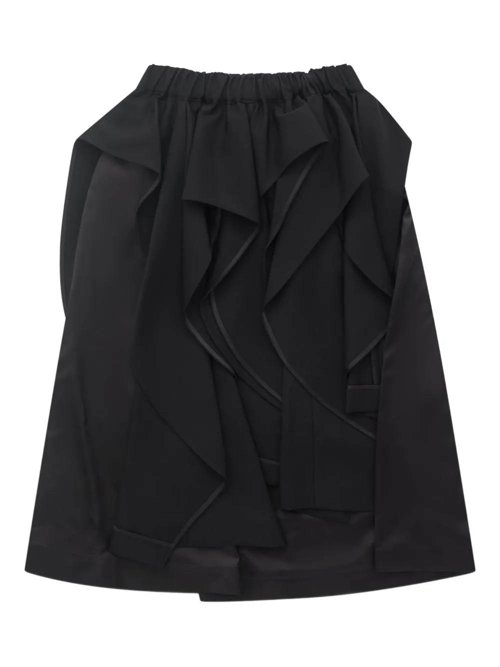 Noir Kei Ninomiya ruffled skirt | Black | Image 1