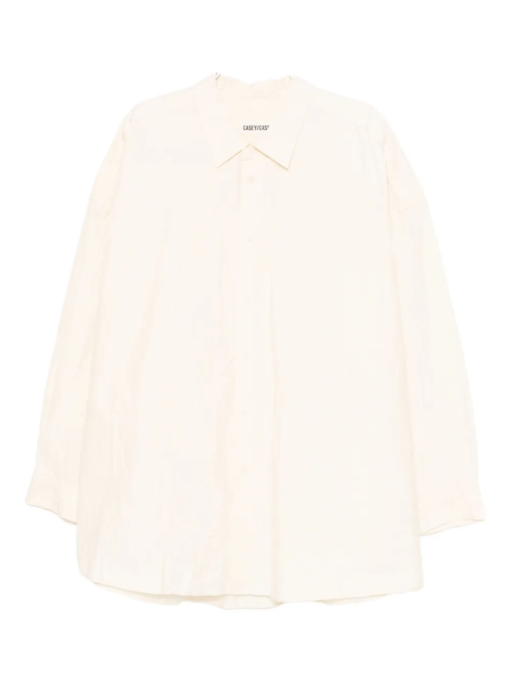 Casey Casey crease-effect shirt | Neutrals | Image 1