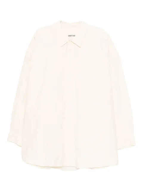 Casey Casey crease-effect shirt