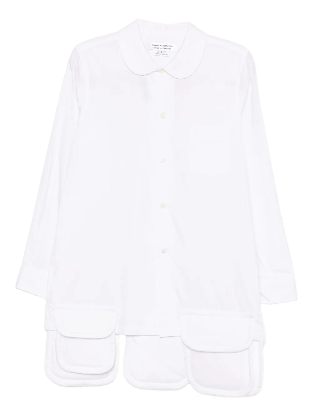 Comme Des Garçons Comme Des Garçons multi-pocket shirt - Bianco