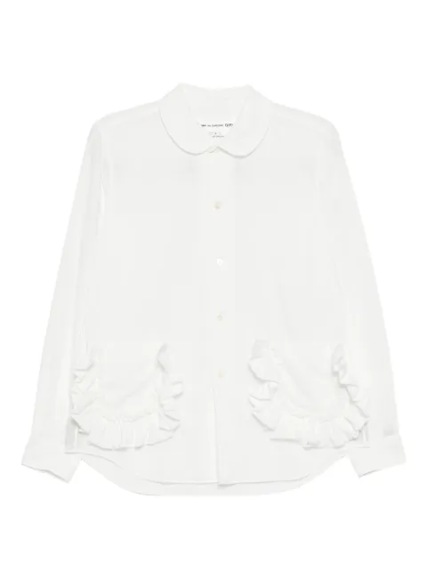 Comme Des Garçons Girl ruffled-pocket shirt