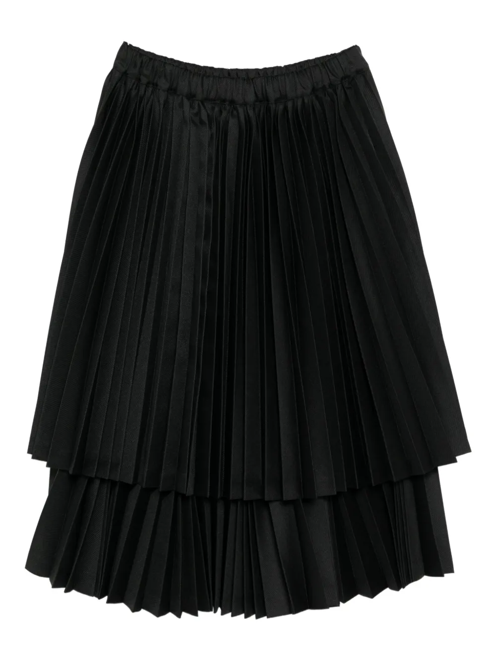 Comme Des Garçons Comme Des Garçons pleated midi skirt | Black | Image 1