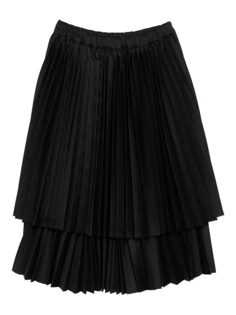 Comme Des Garçons Comme Des Garçons pleated midi skirt