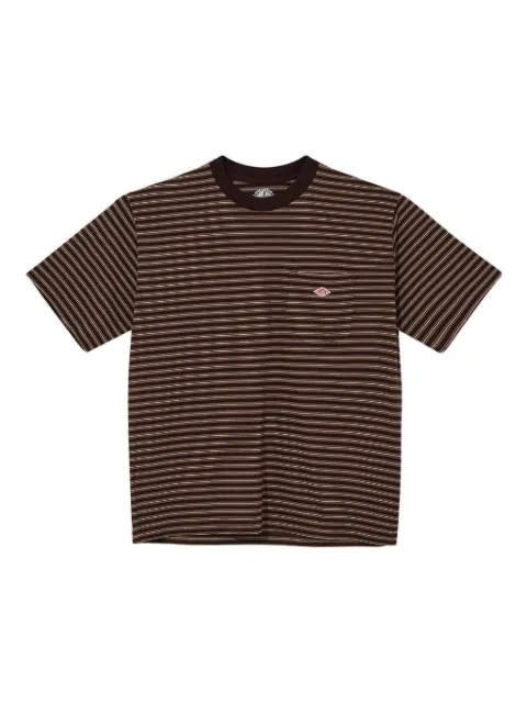Danton striped pocket t-shirt