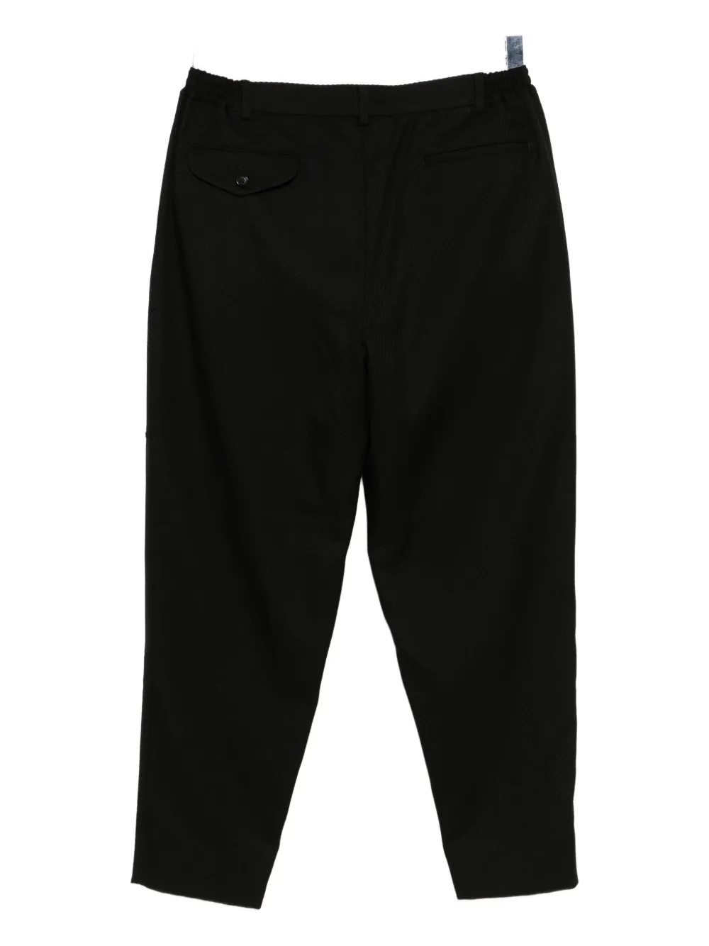 Comme des Garçons Homme Deux wool trousers - Zwart