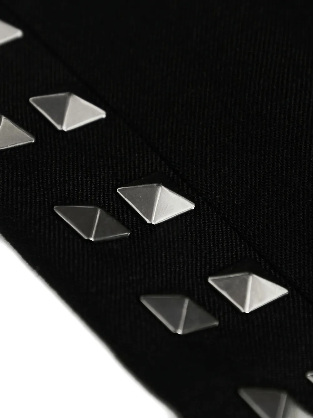 Black Comme Des Garçons Studded Trousers In Black