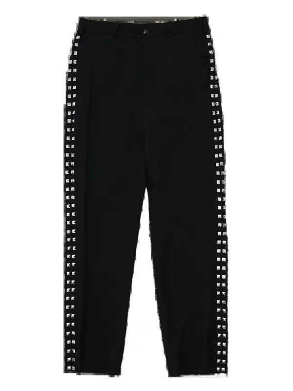 Black Comme Des Garçons スタッズ パンツ | ブラック | FARFETCH JP
