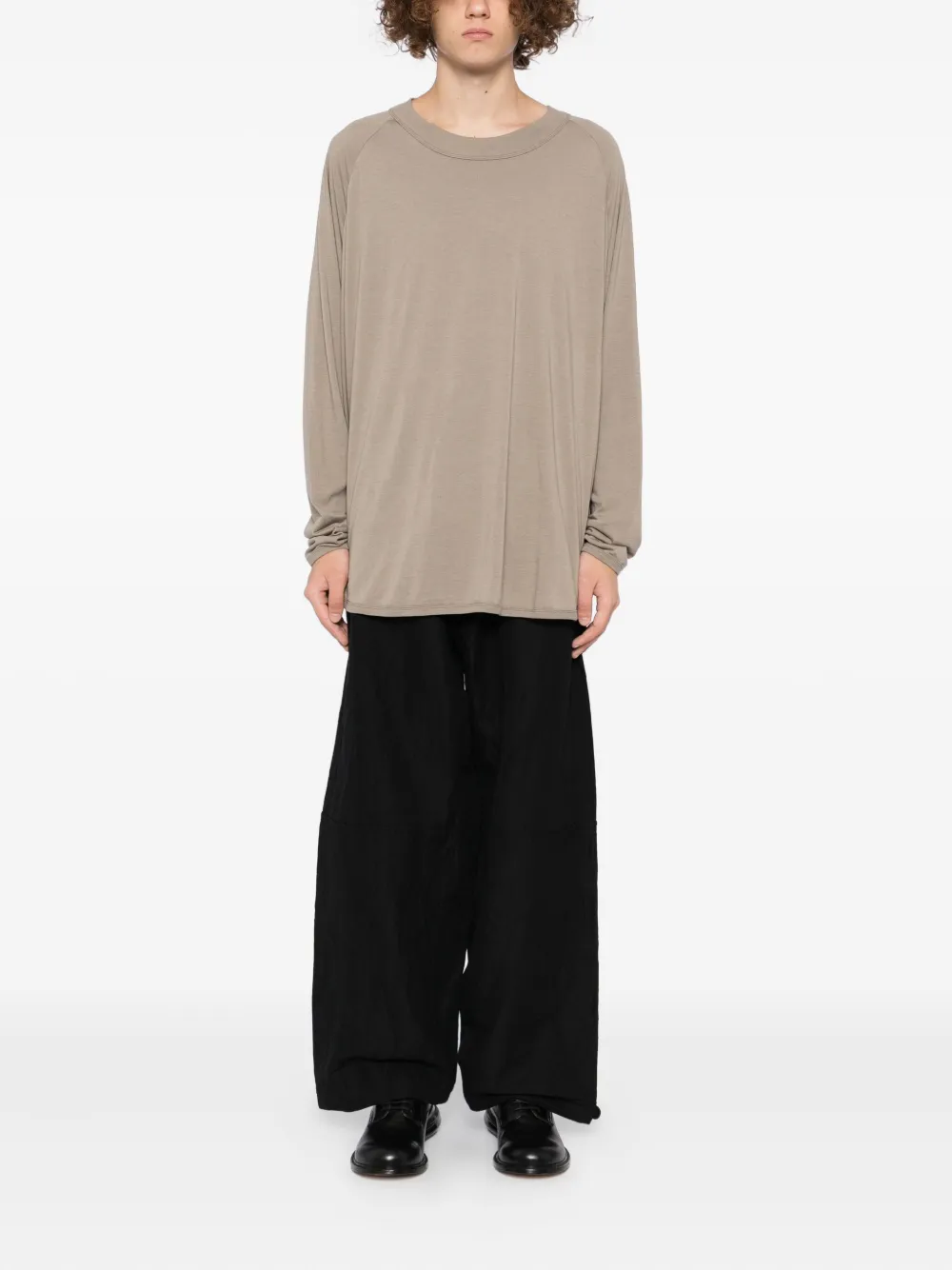 Jan Jan Van Essche T-shirt met raglan mouwen - Grijs