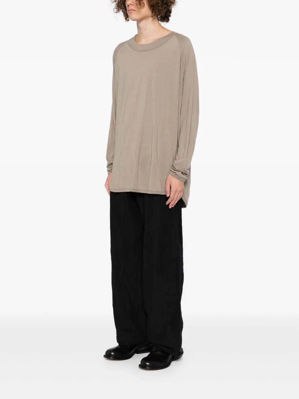  Jan Jan Van Essche Raglan-sleeve T-shirt - Grey 