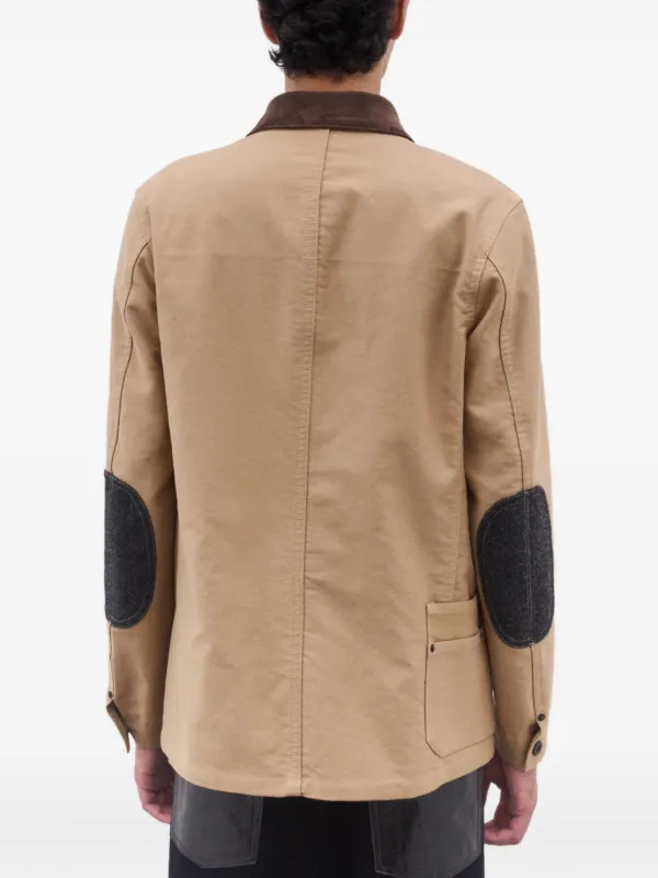 Junya Watanabe MAN Patch Pocket Jacket | Brown | FARFETCH ID