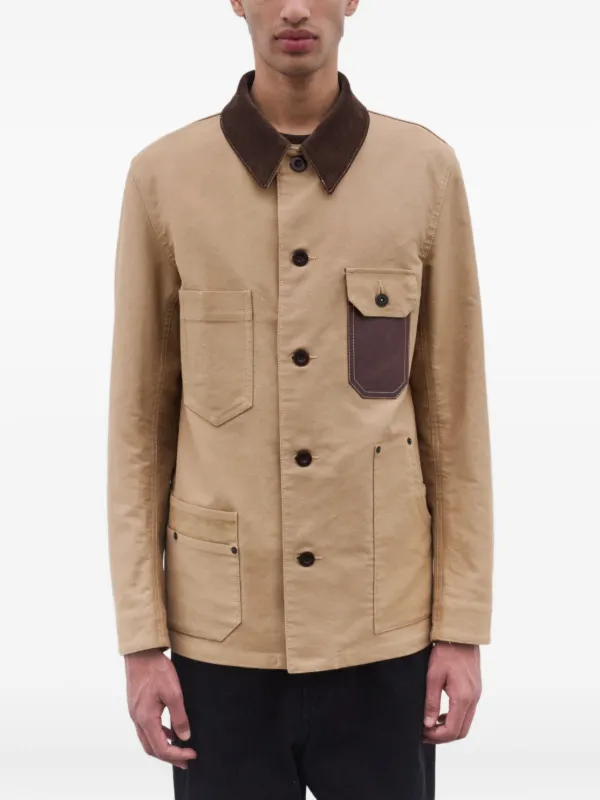 Junya Watanabe MAN Patch Pocket Jacket | Brown | FARFETCH ID