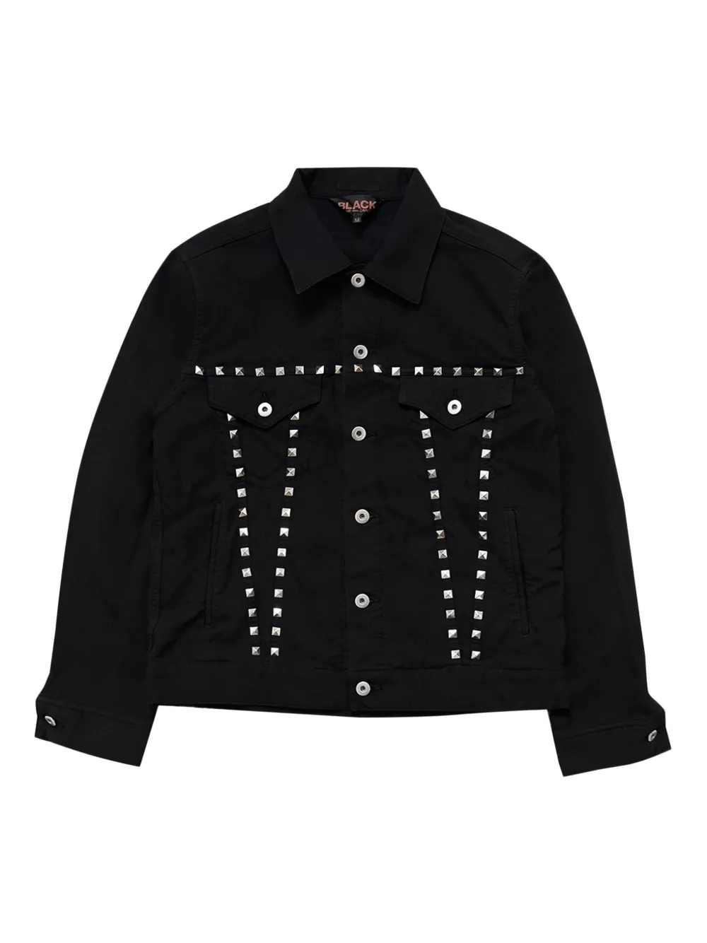 Black Comme Des Garçons chamarra con apliques | negro | Image 1